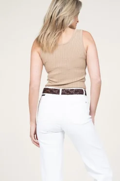 Lyocell Tricot Top Trippa | Beige... | Herskind | Little Soho