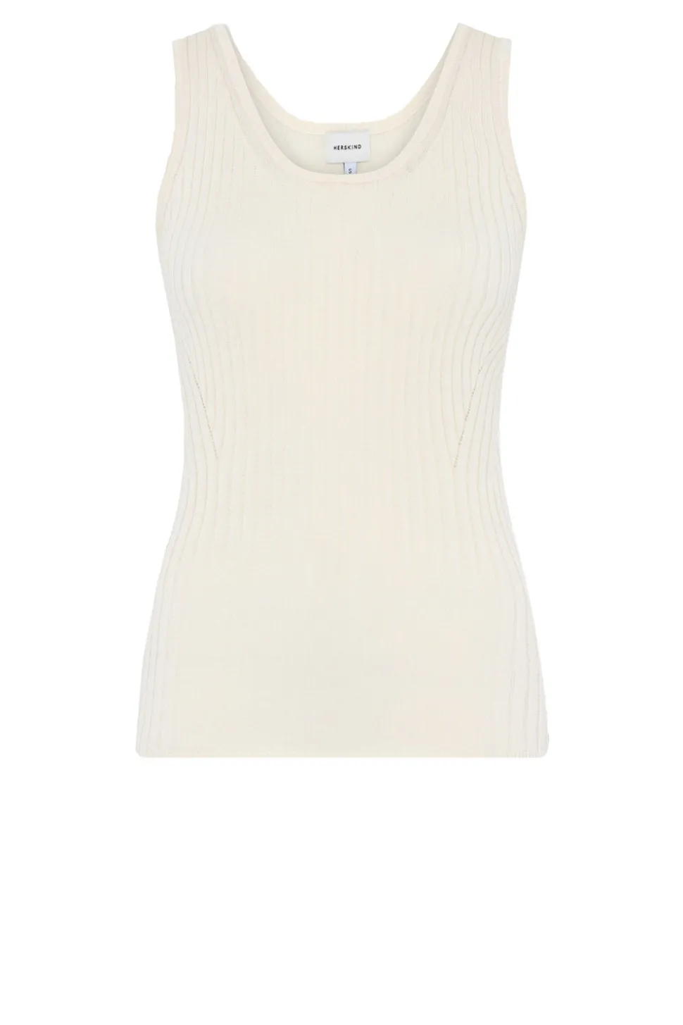 Lyocell Tricot Top Trippa | Natural... | Herskind | Little Soho