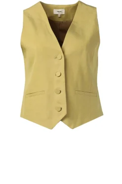 Lyocell Waistcoat Gina | Green... | Suncoo | Little Soho
