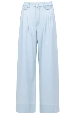 Lyocell Wide Leg Jeans Bauhaus | Blue... | Lois Jeans | Little Soho