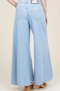 Lyocell Wide Leg Jeans Xitta | Blue... | Liu Jo | Little Soho
