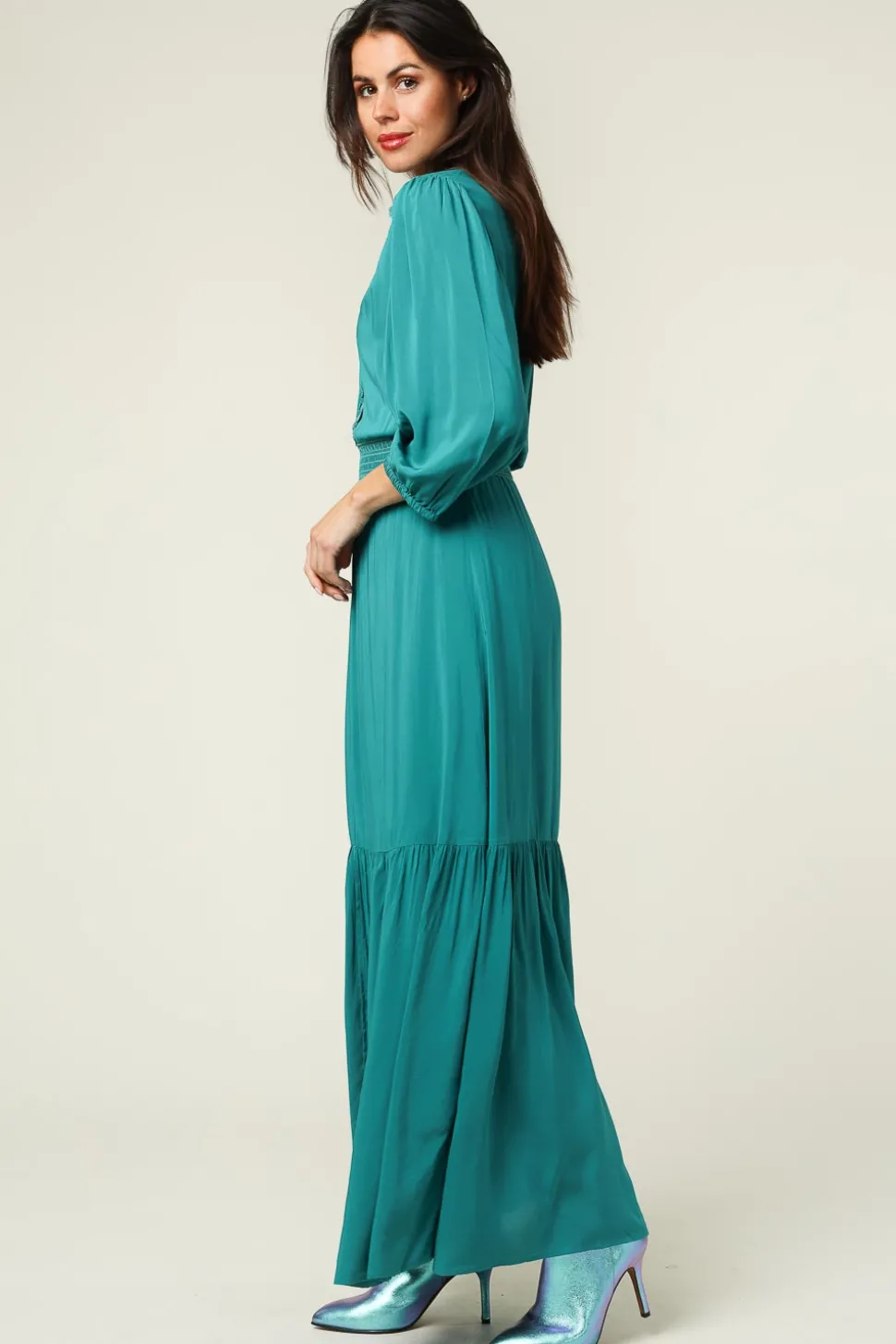 Maxi Dress Georgi | Green... | Dante 6 | Little Soho