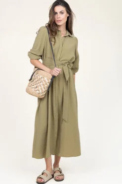 Maxi Dress Lara | Green... | Ba&Sh | Little Soho