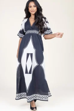Maxi Dress Shade Of Light | Black... | Scarlett Poppies | Little Soho