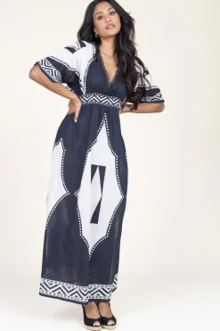 Maxi Dress Shade Of Light | Black... | Scarlett Poppies | Little Soho