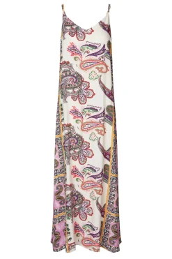 Maxi Dress With Paisley Print Kaylee | Multi... | Lollys Laundry | Little Soho