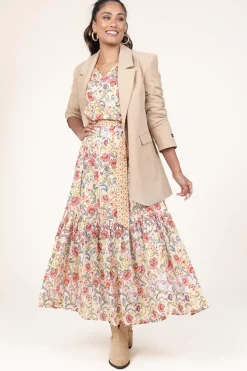 Maxi Dress With Print Dolores | Multi... | Stella Forest | Little Soho