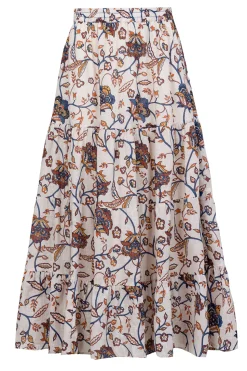 Maxi Skirt With Print Marla | Natural... | Stella Forest | Little Soho