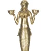 Mermaid Candle Holder | Gold... | Little Soho Living | Little Soho