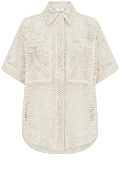 Mesh Blouse Nina | Natural... | Copenhagen Muse | Little Soho