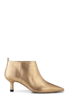 Metallic Ankle Boots Anna | Gold... | Ivylee Copenhagen | Little Soho