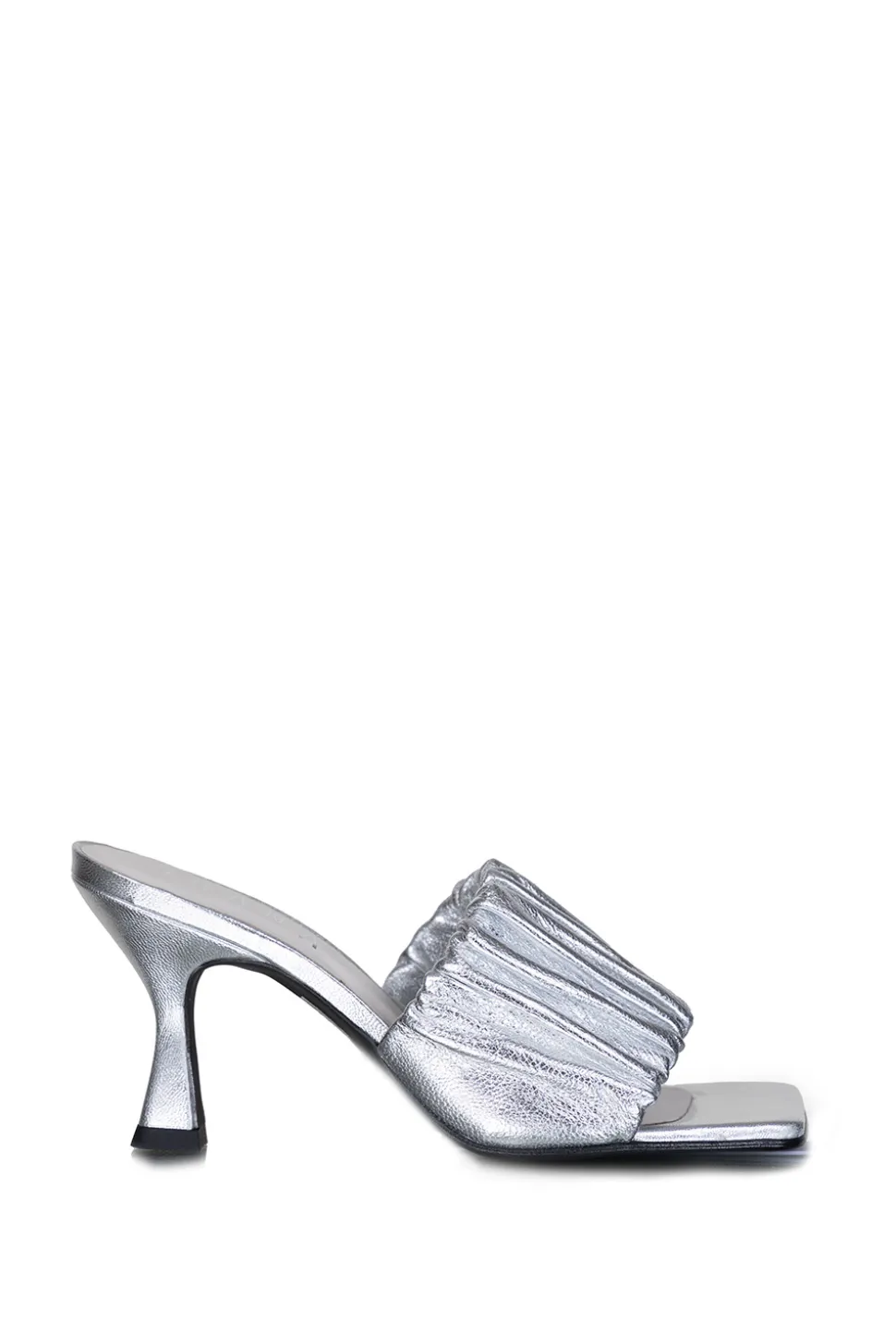 Metallic Heels Ambia | Silver... | Ibana | Little Soho