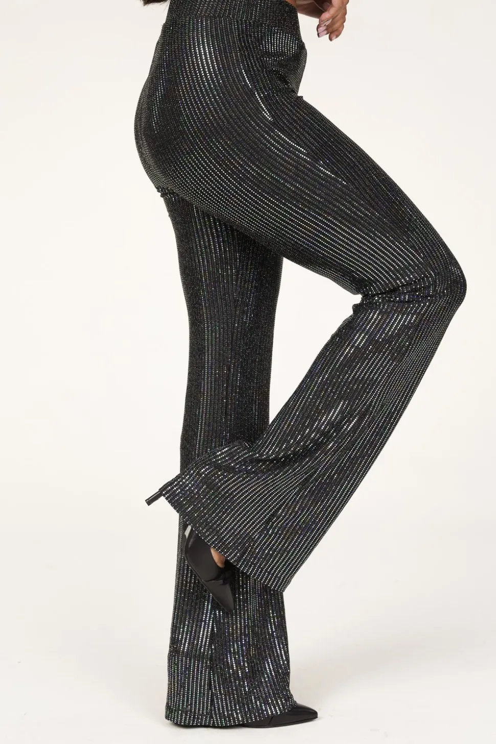 Metallic Pants Dua | Black... | Dante 6 | Little Soho