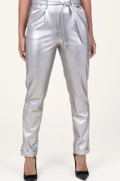 Metallic Pants Fantasy | Silver... | D-Etoiles Casiope | Little Soho