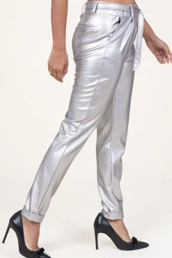 Metallic Pants Fantasy | Silver... | D-Etoiles Casiope | Little Soho