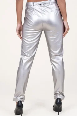 Metallic Pants Fantasy | Silver... | D-Etoiles Casiope | Little Soho