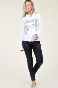 Metallic Slingbacks Yumi | Silver... | Dante 6 | Little Soho