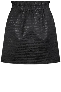 Metallic Striped Skirt Fleur | Black... | Co'Couture | Little Soho