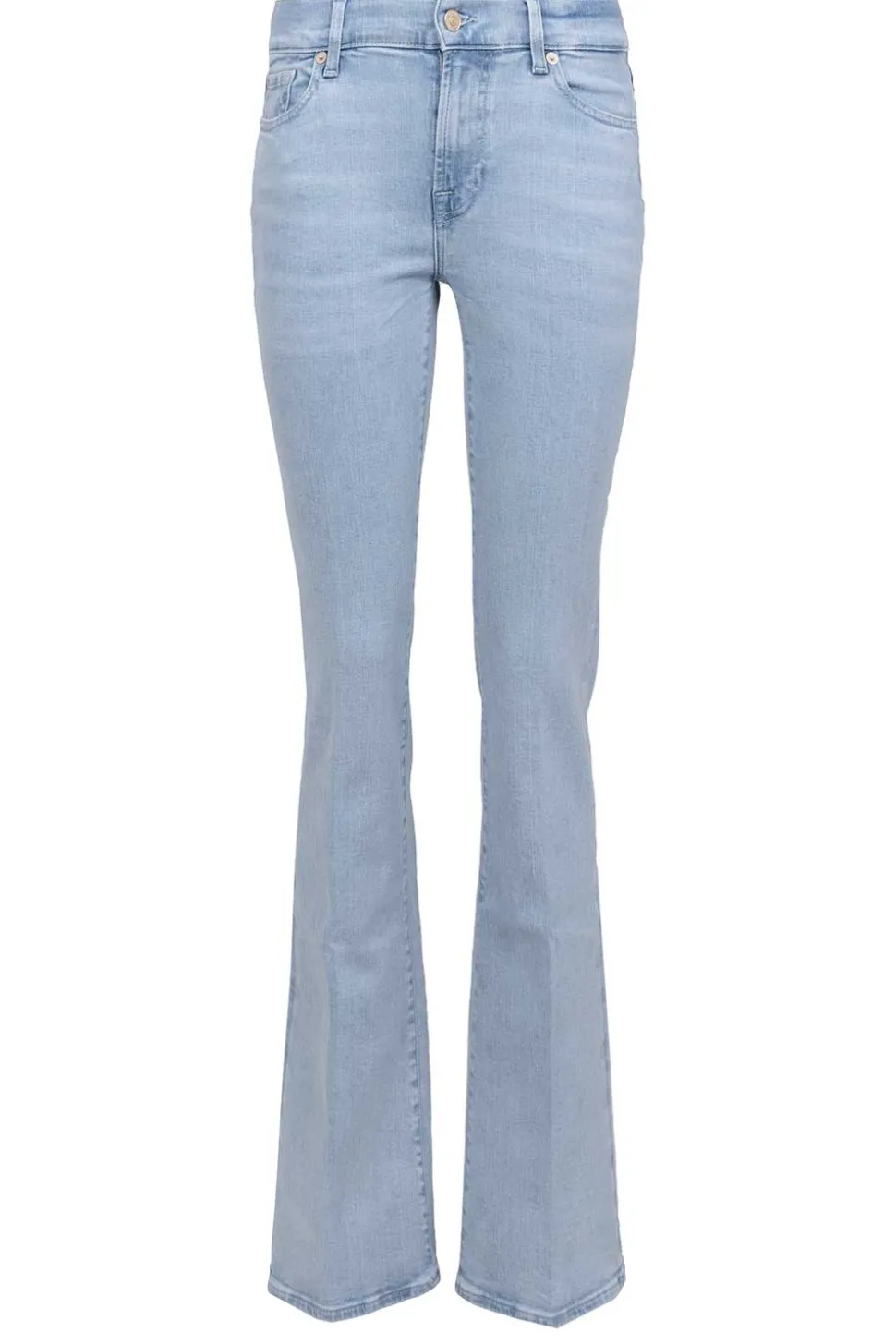 Mid Waist Bootcut Jeans Arise | Blue... | 7 For All Mankind | Little Soho