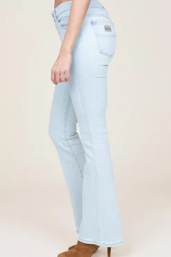 Mid Waist Flared Jeans Raval L32 | Blue... | Lois Jeans | Little Soho