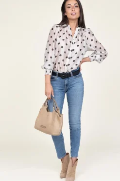 Mid Waist Skinny Jeans Roxanne | Blue... | 7 For All Mankind | Little Soho