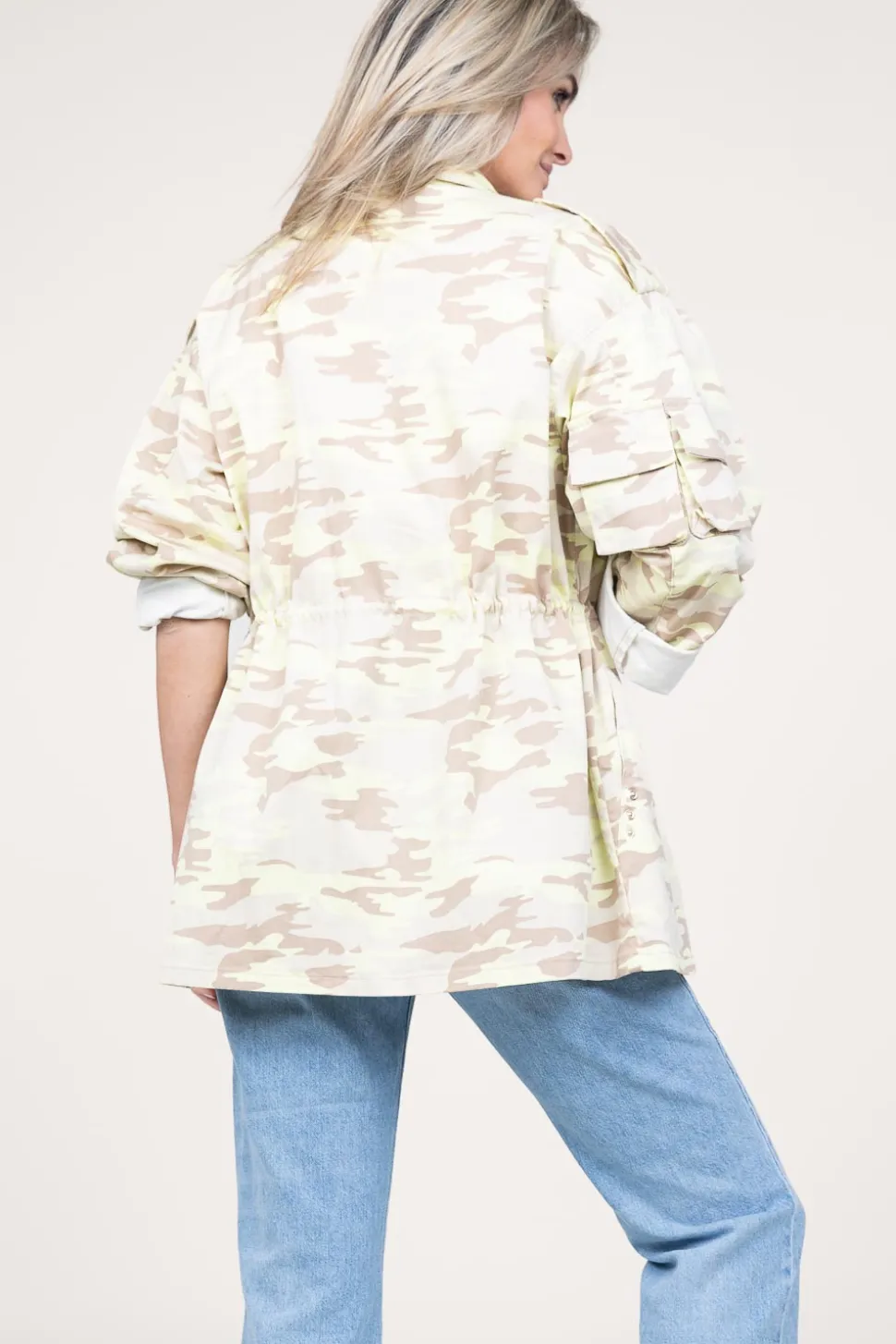 Military Jacket Jill | Green... | Patrizia Pepe | Little Soho