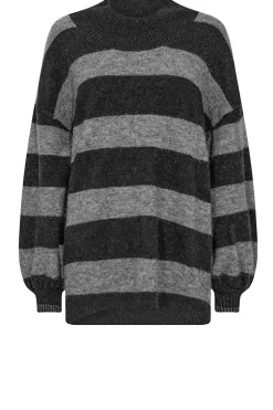 Mohair Striped Sweater Cozy | Black... | Co'Couture | Little Soho