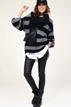 Nappa Leather Sneaker Classic | Black... | Est'Seven | Little Soho