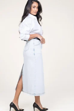 Non-Stretch Denim Skirt Joybird | Blue... | American Vintage | Little Soho