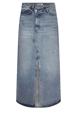 Non-Stretch Denim Skirt Vika | Blue... | Co'Couture | Little Soho