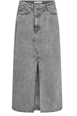 Non-Stretch Denim Skirt Vika | Grey... | Co'Couture | Little Soho
