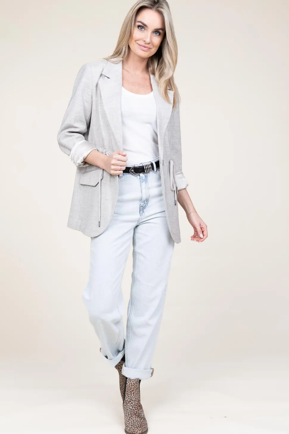 Non-Stretch Straight Jeans Joybird L32 | Blue... | American Vintage | Little Soho