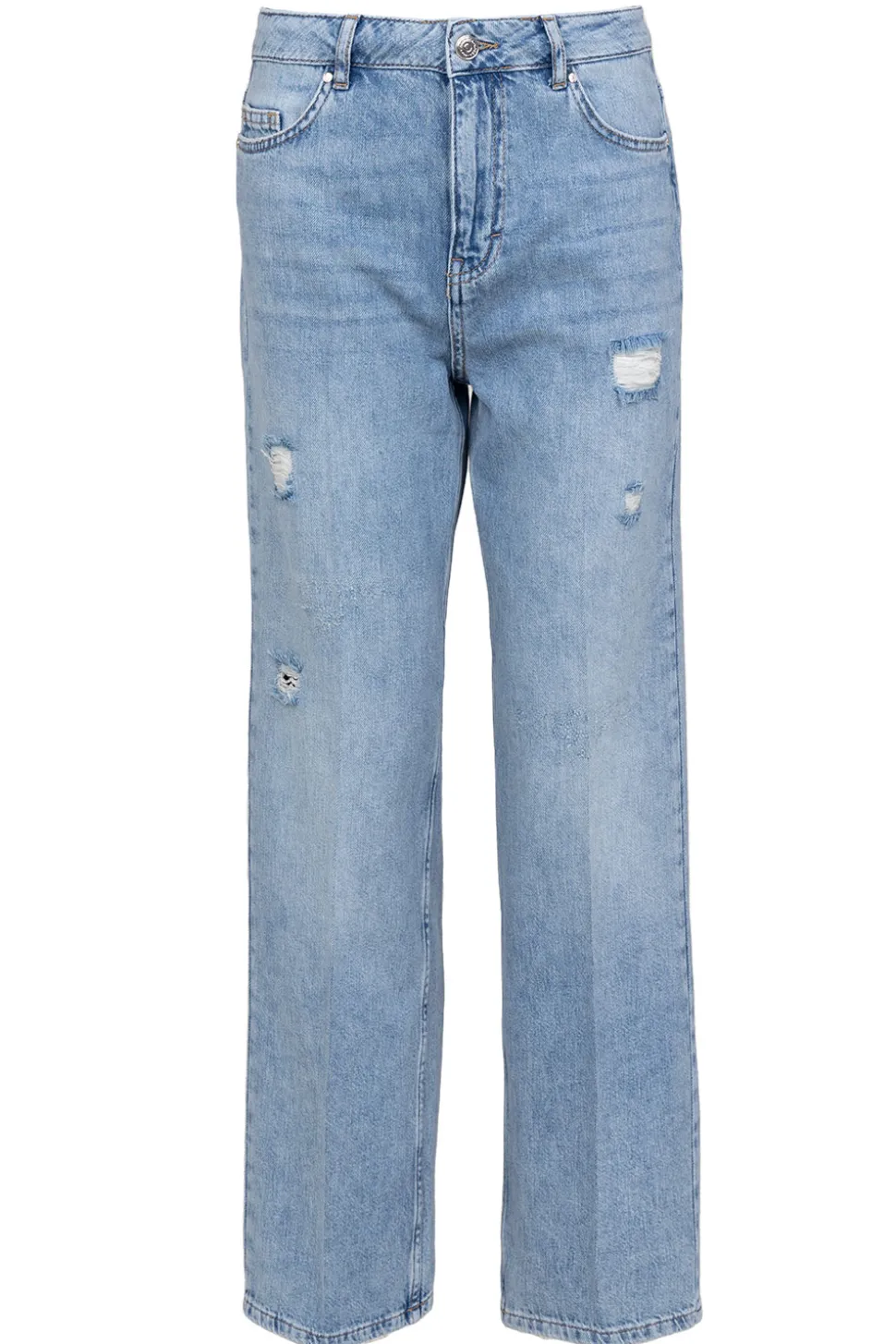 Non-Stretch Straight Jeans Odetta | Blue... | Kocca | Little Soho