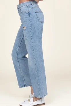 Non-Stretch Straight Jeans Odetta | Blue... | Kocca | Little Soho
