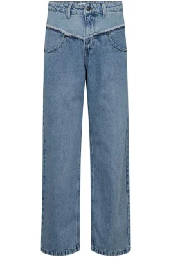 Non-Stretch Straight Leg Jeans Denim | Blue... | Co'Couture | Little Soho
