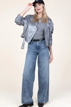 Non-Stretch Wide Leg Jeans Vika | Blue... | Co'Couture | Little Soho