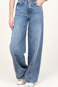 Non-Stretch Wide Leg Jeans Vika | Blue... | Co'Couture | Little Soho