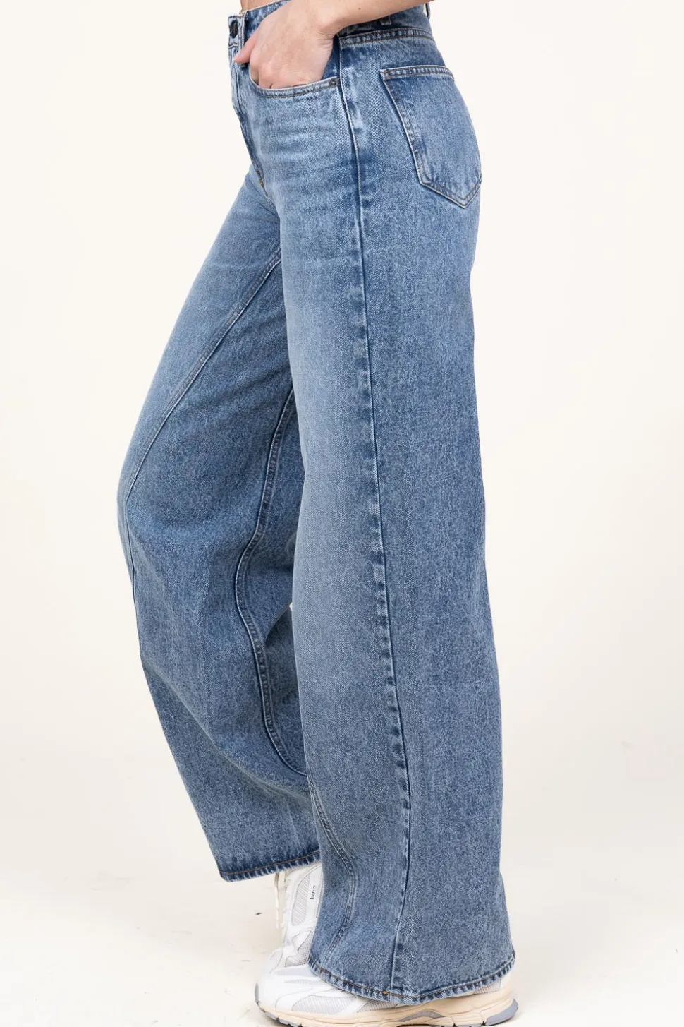 Non-Stretch Wide Leg Jeans Vika | Blue... | Co'Couture | Little Soho