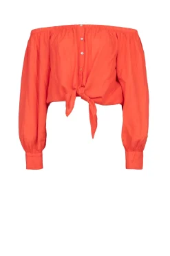 Off-Shoulder Top Talena | Red... | Ba&Sh | Little Soho