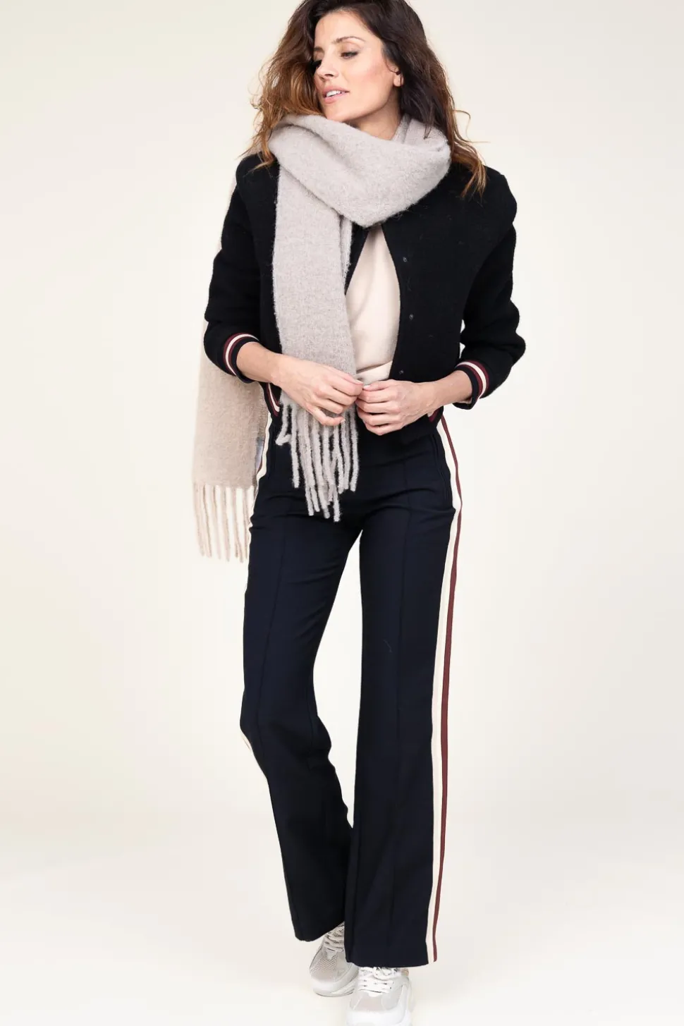 Old School Tracksuit Trousers Soda | Black... | Ba&Sh | Little Soho