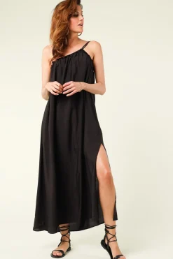 One-Shoulder Maxi Dress | Black... | Dante 6 | Little Soho