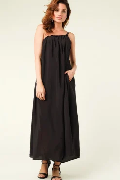 One-Shoulder Maxi Dress | Black... | Dante 6 | Little Soho
