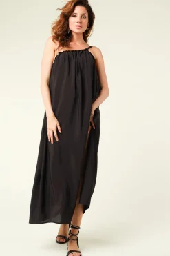 One-Shoulder Maxi Dress | Black... | Dante 6 | Little Soho