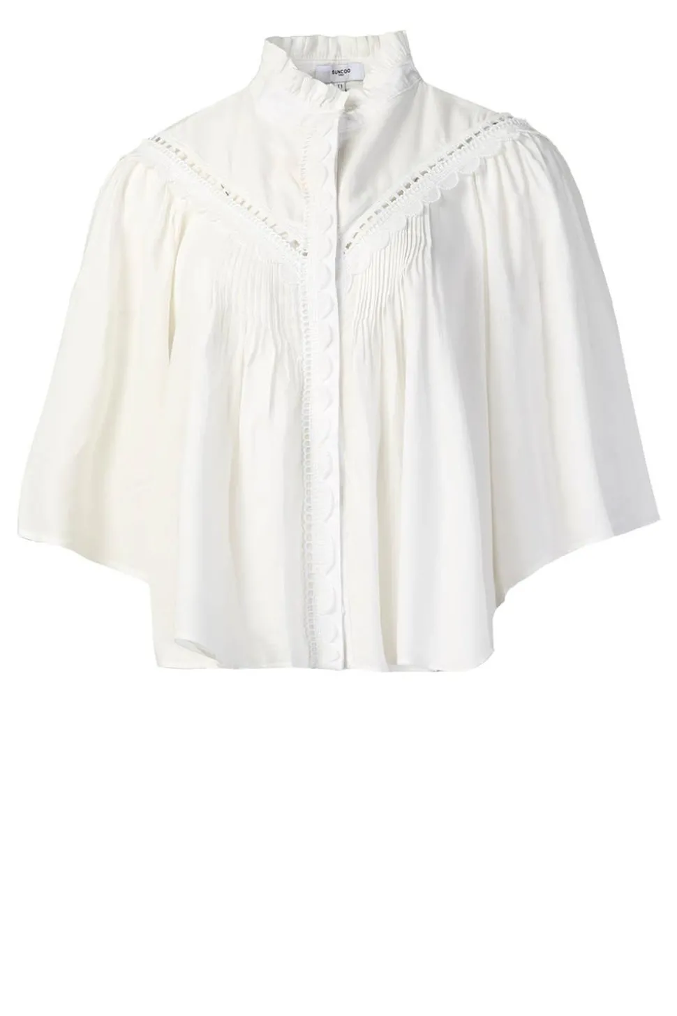 Openwork Blouse Love | White... | Suncoo | Little Soho