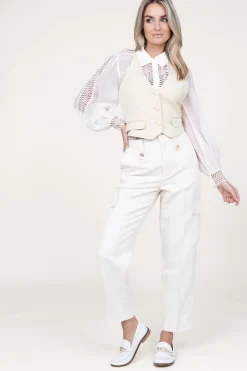Openwork Blouse Ultra | Natural... | Copenhagen Muse | Little Soho