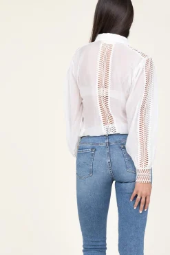 Openwork Blouse Ultra | Natural... | Copenhagen Muse | Little Soho