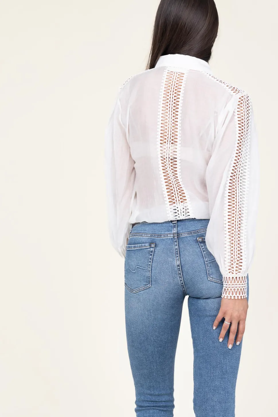 Openwork Blouse Ultra | Natural... | Copenhagen Muse | Little Soho