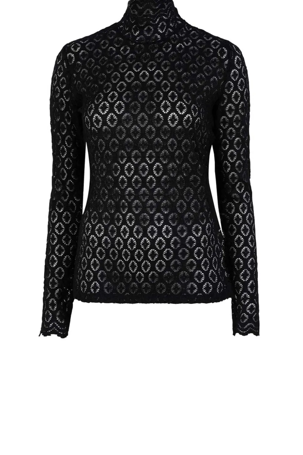 Openwork Jacquard Top Como | Black... | Dante 6 | Little Soho
