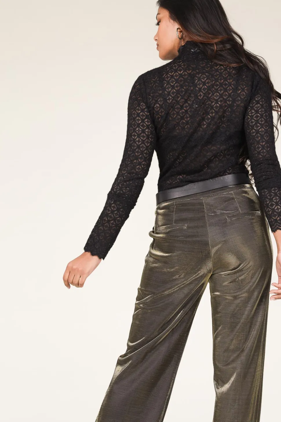 Openwork Jacquard Top Como | Black... | Dante 6 | Little Soho