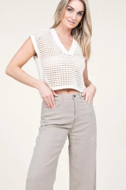 Openwork Spencer Nubia | Natural... | Liu Jo | Little Soho